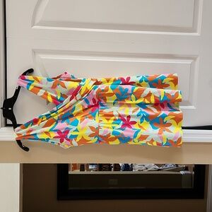 Lands End Multicolor floral Swimdress swimsuit size 22w